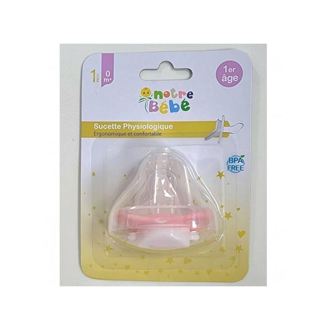Notre bébé Sucette Physiologique en forme de pouce 1er âge & 2éme age
