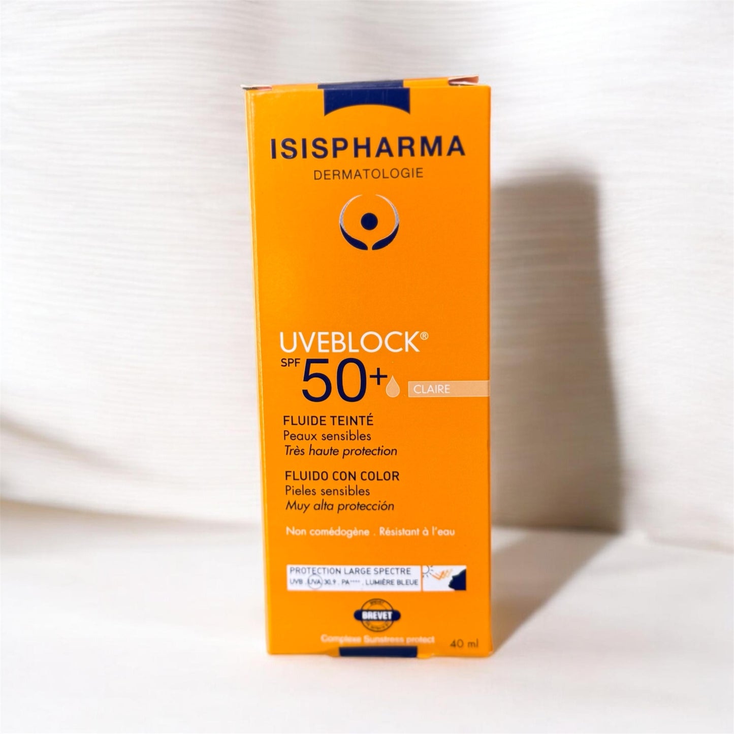 ISISPHARMA ECRAN UVEBLOCK TEINTE 50+spf