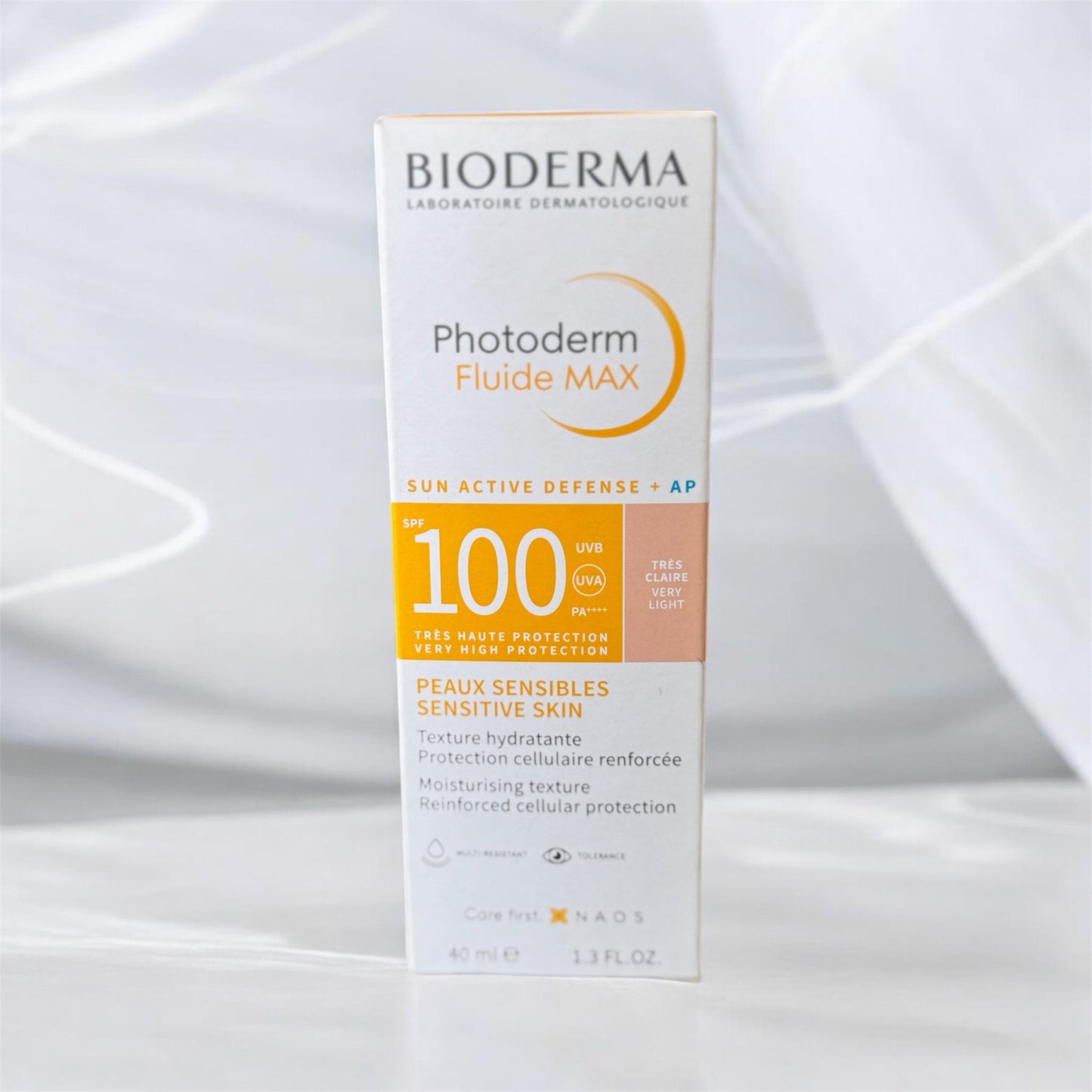 بيوديرما إكرا ن فوتوديرم سائل ماكس 100+ SPF لون فاتح