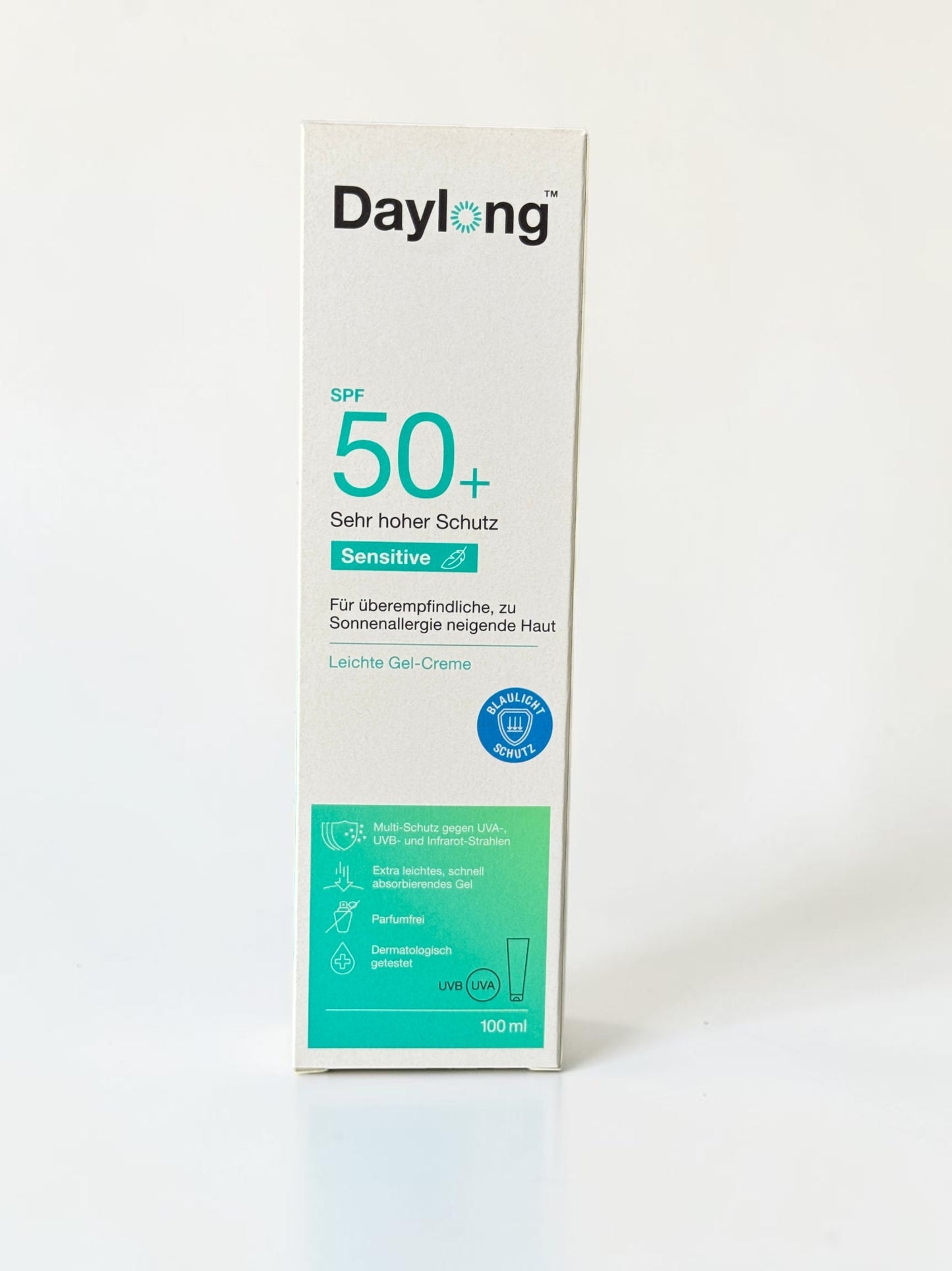 DAYLONG écran face 50+spf sensitive / 100ml
