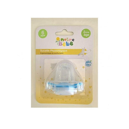 Notre bébé Sucette Physiologique en forme de pouce 1er âge & 2éme age