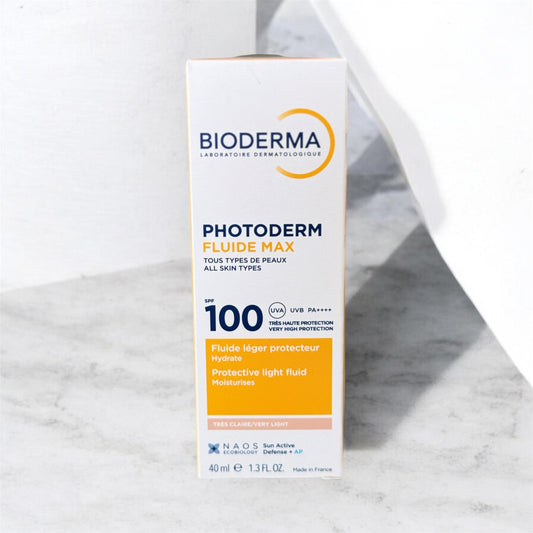 بيوديرما إكرا ن فوتوديرم سائل ماكس 100+ SPF لون فاتح جداً
