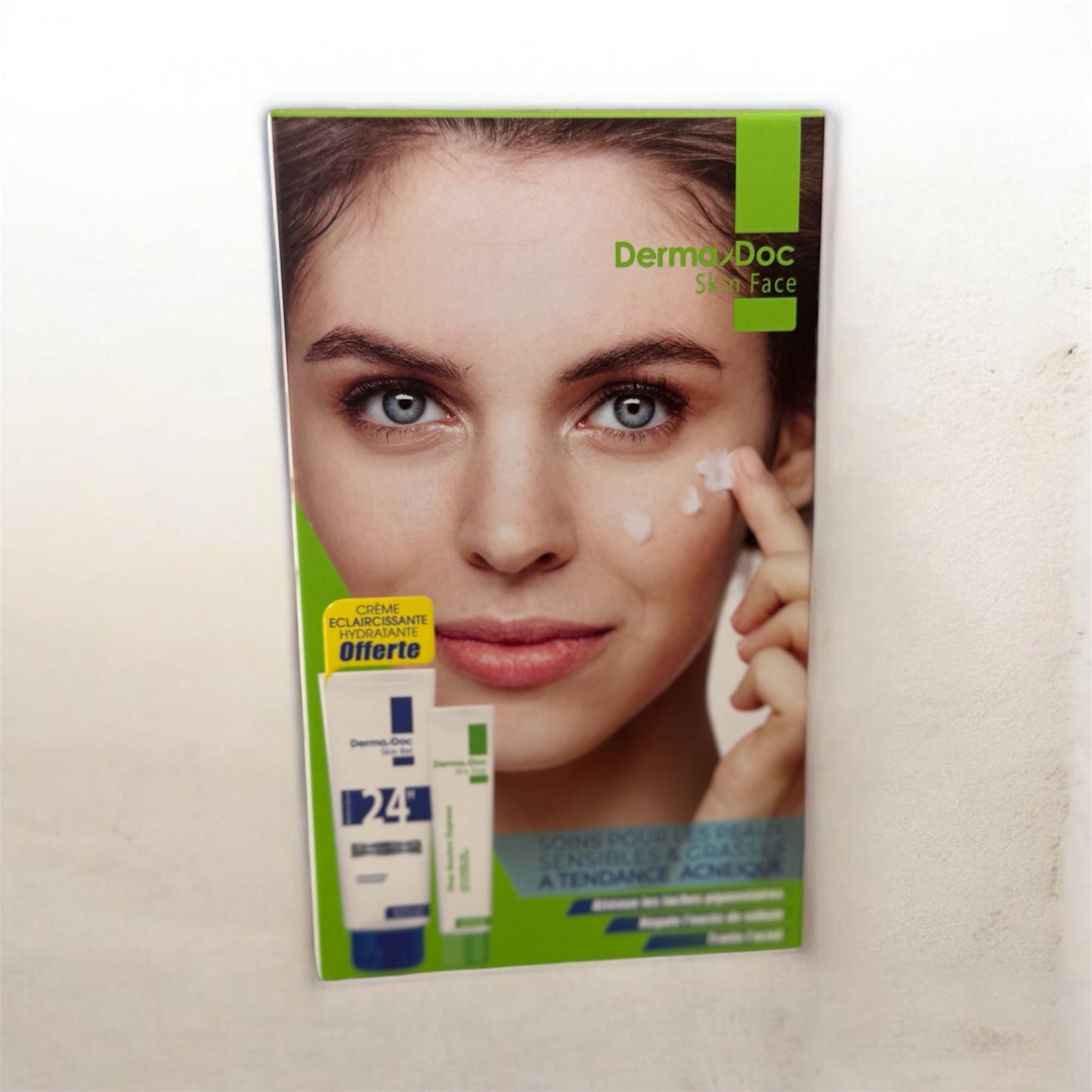 PACK DERMA/DOC CREME HYDRATANTE 50ML + STOP BOUTON EXPRESS