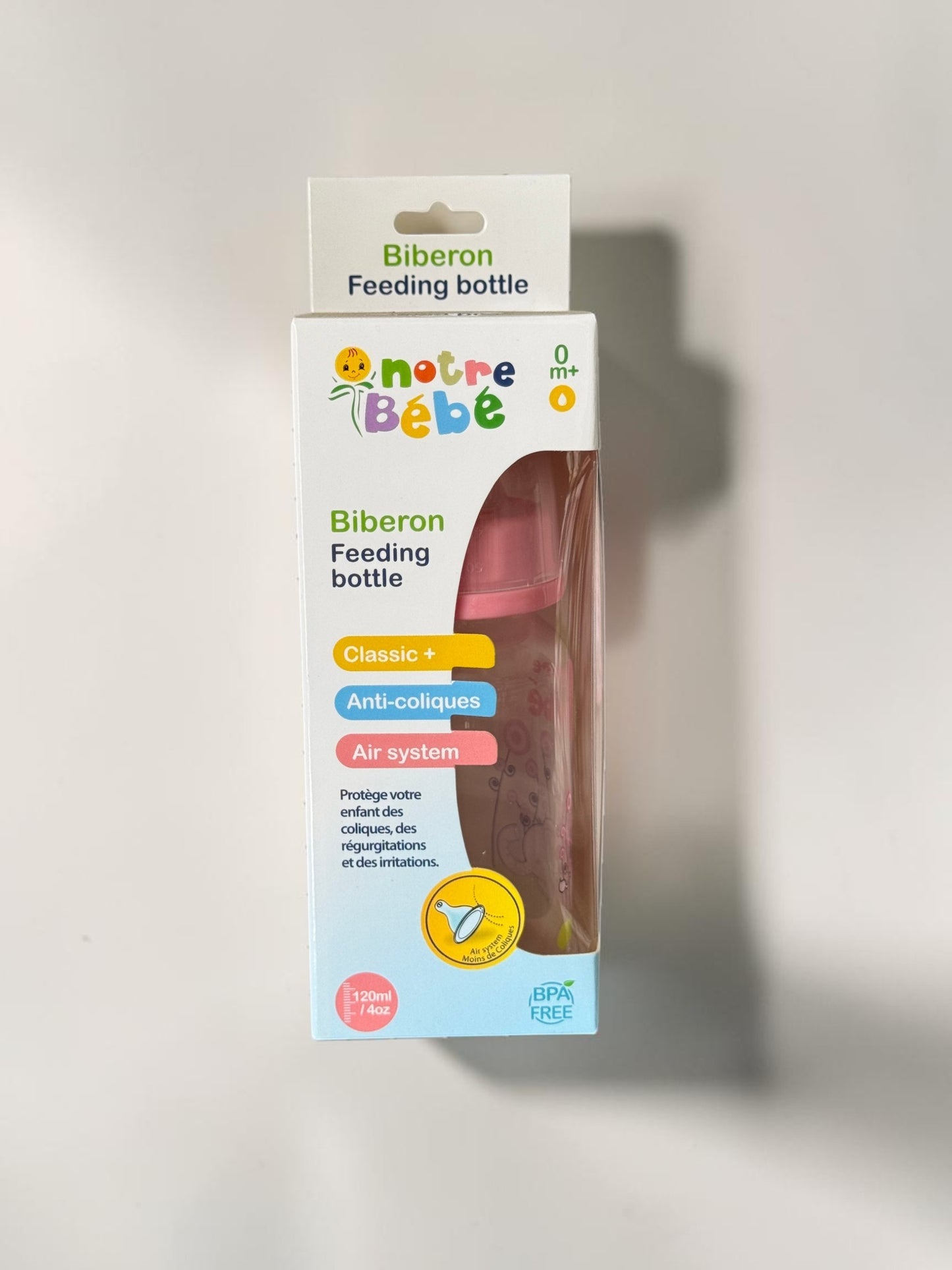 NOTRE BEBE biberon clasic 120ml