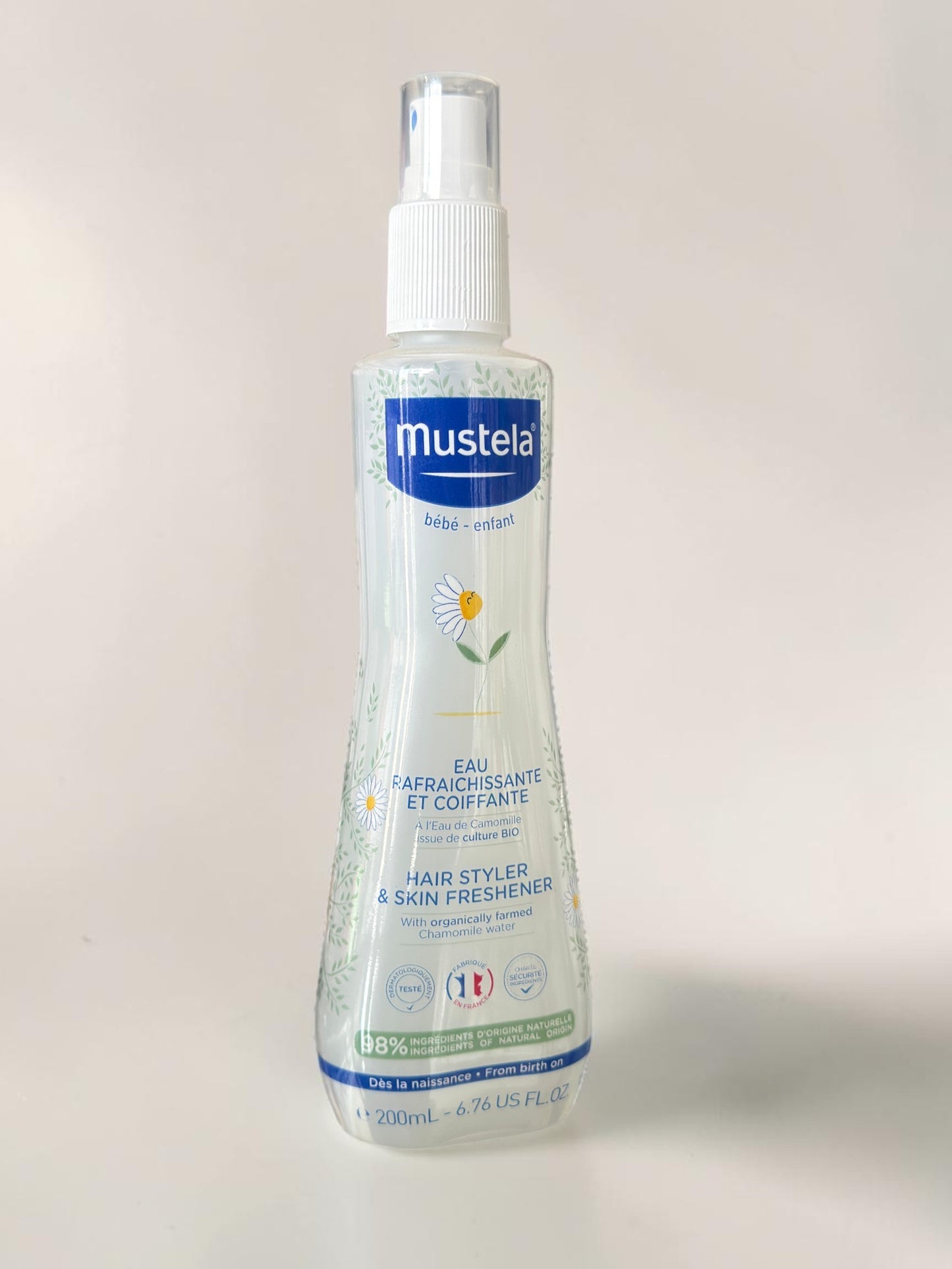 MUSTELA eau rafraîchissante et coiffante | 200 ml