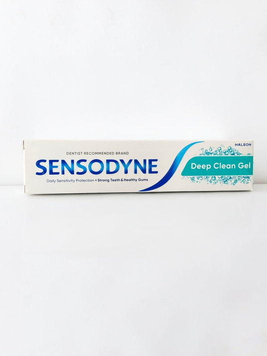 SENSODYNE deep clean gel 100ml & 50ml
