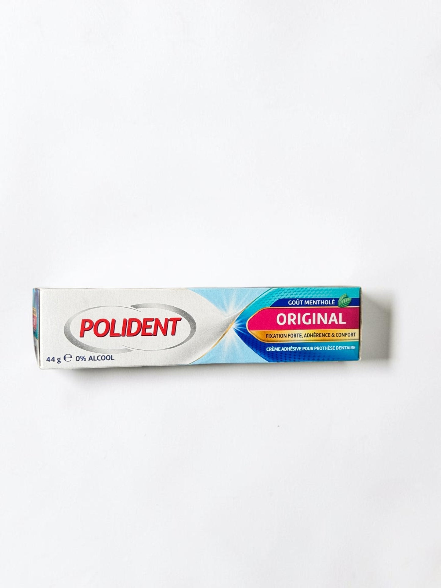POLIDENT fixation forte original 0% alcool 44g